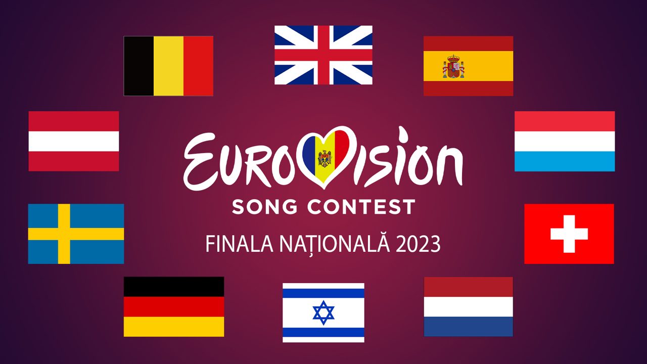 Finala Națională Eurovision 2023 va fi retransmisă, pentru prima dată, în zece țări