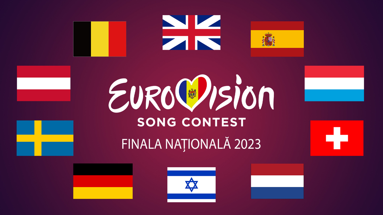 Finala Națională Eurovision 2023 va fi retransmisă, pentru prima dată, în zece țări